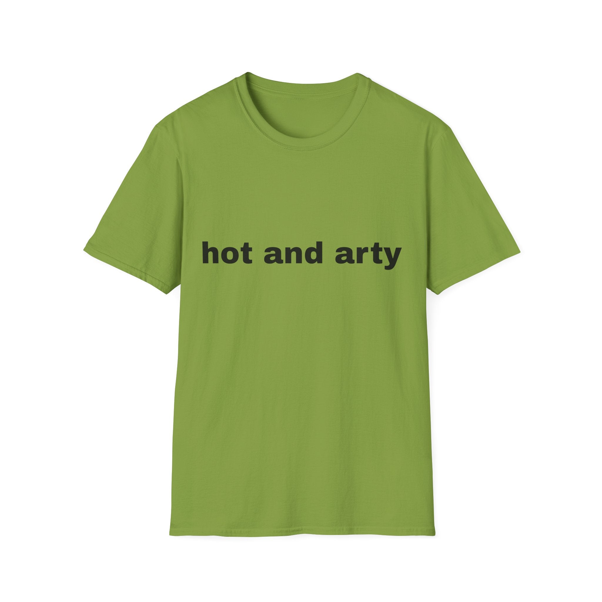 Unisex "hot and arty" T-shirt