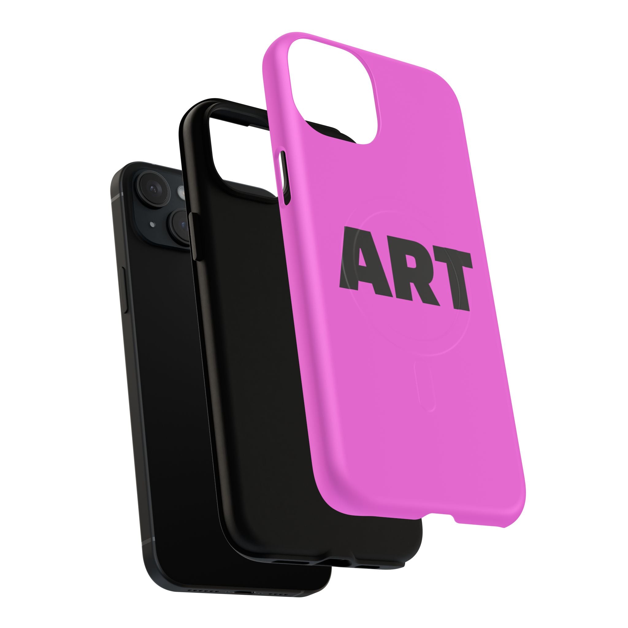 Pink "ART" iPhone case