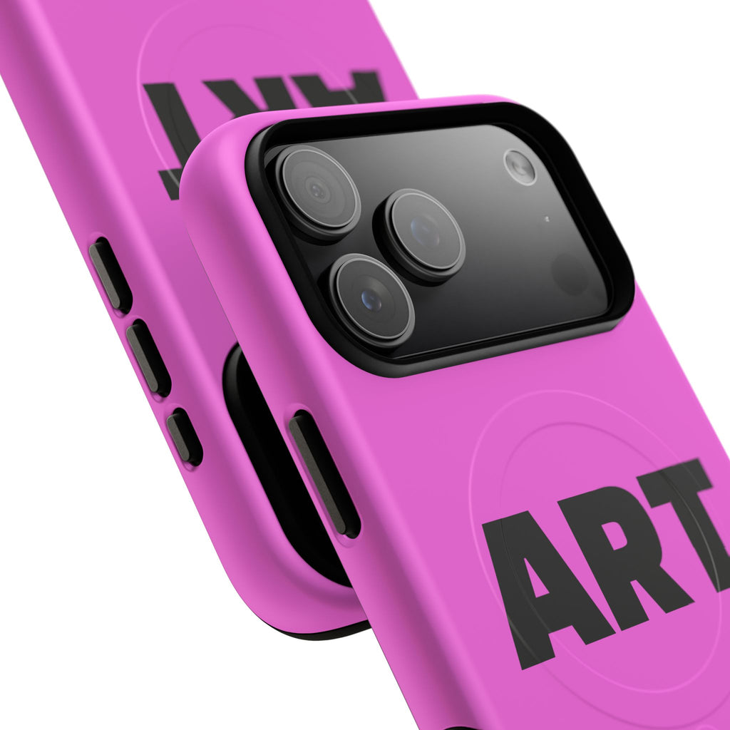 Pink "ART" iPhone case