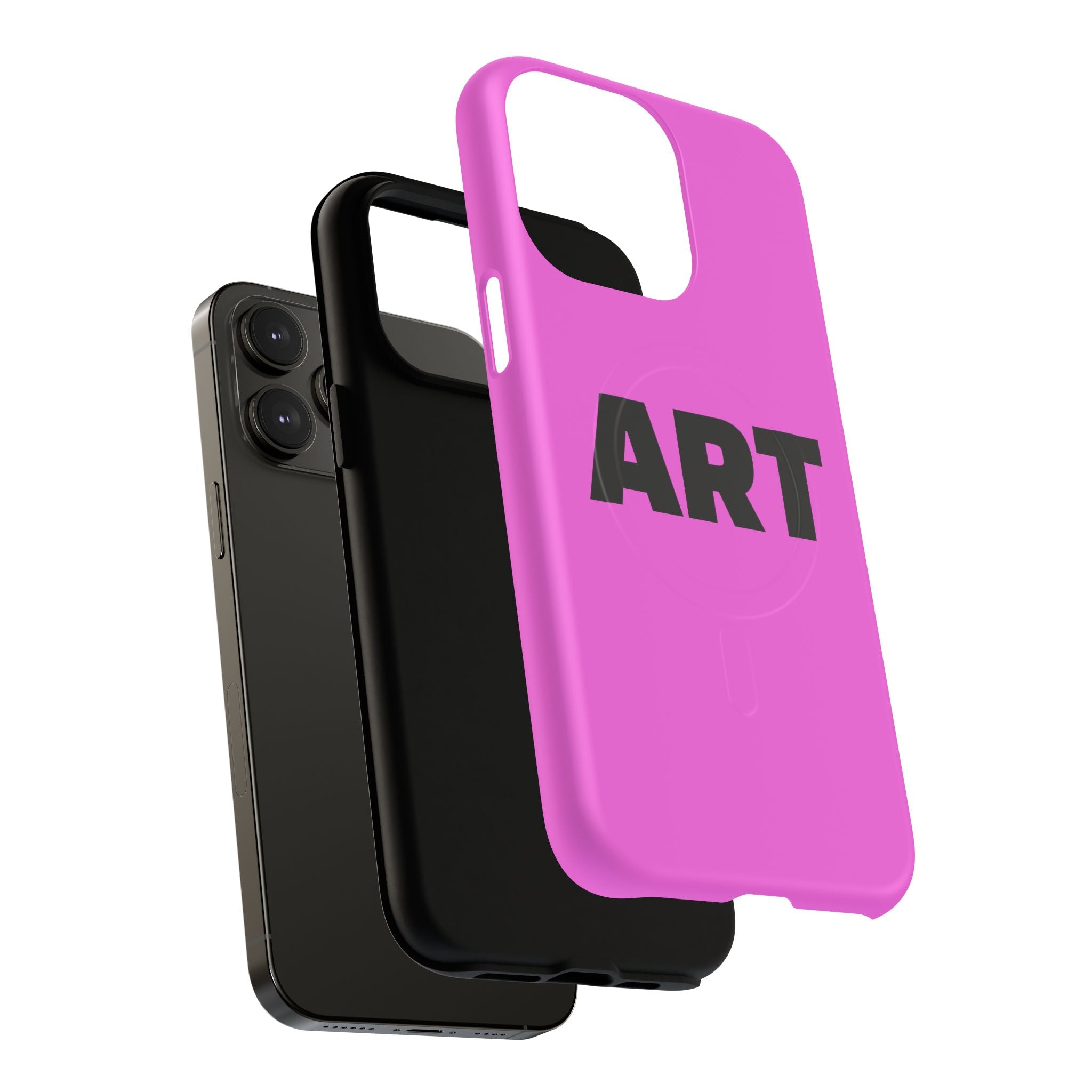 Pink "ART" iPhone case