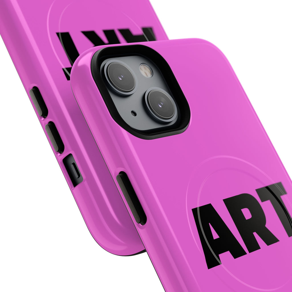 Pink "ART" iPhone case