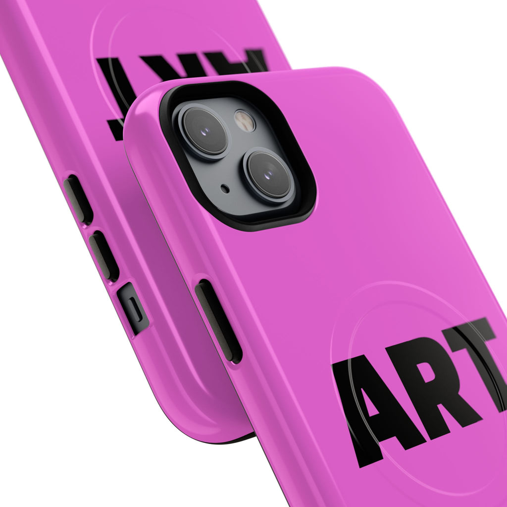 Pink "ART" iPhone case