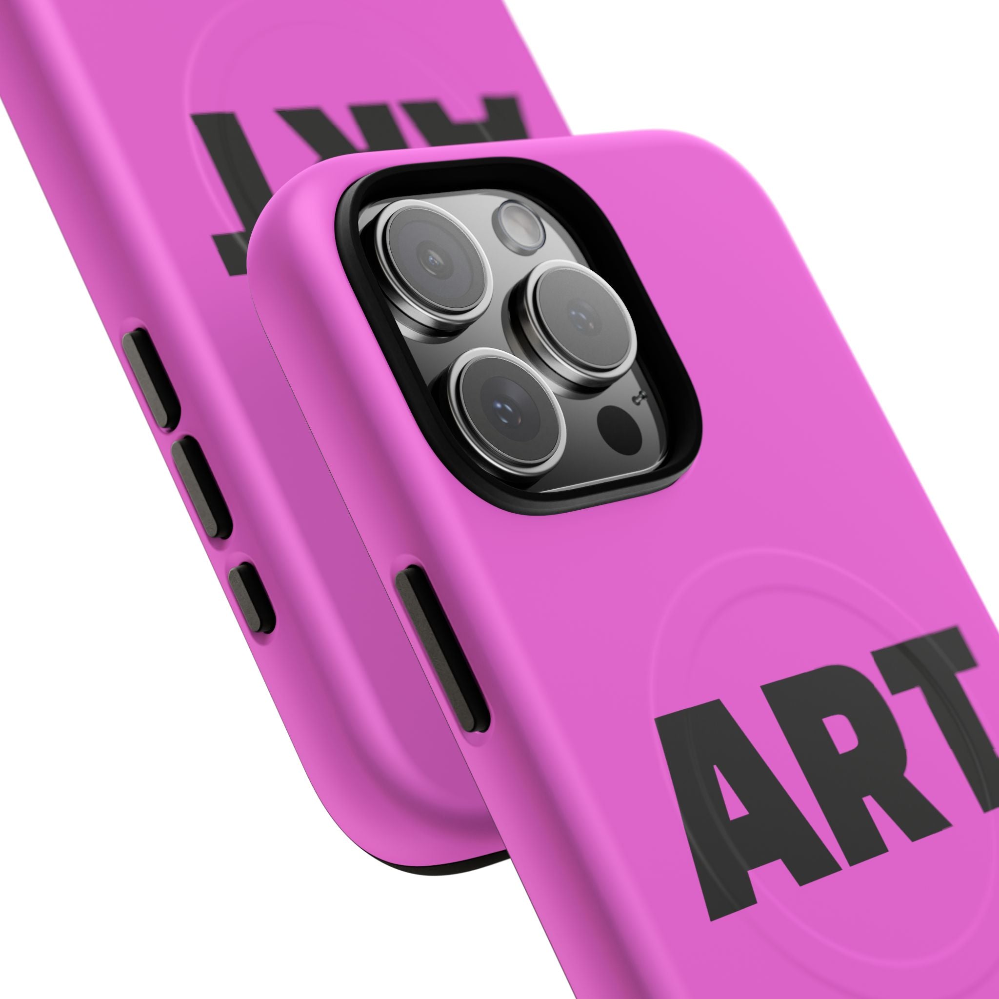 Pink "ART" iPhone case