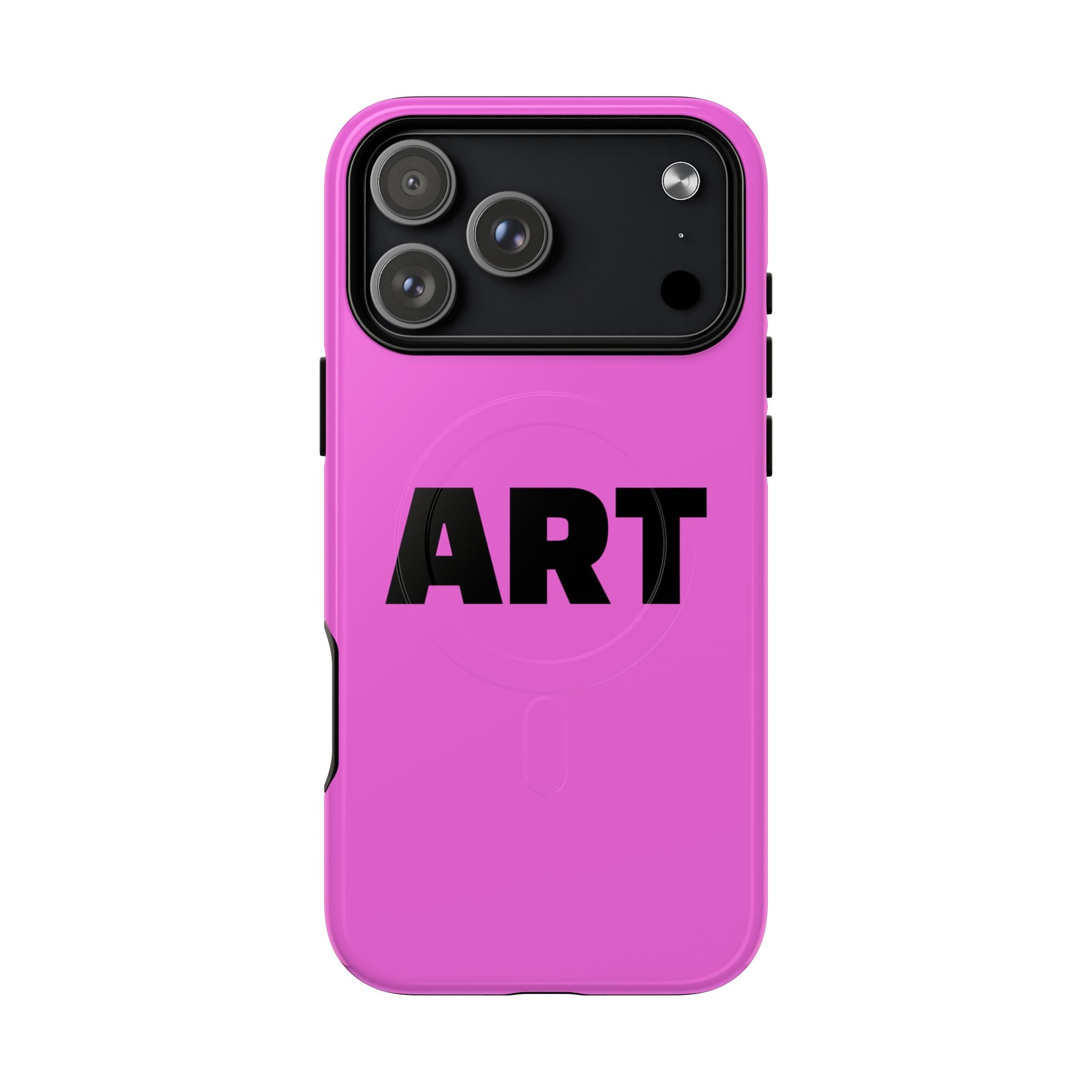 Pink "ART" iPhone case