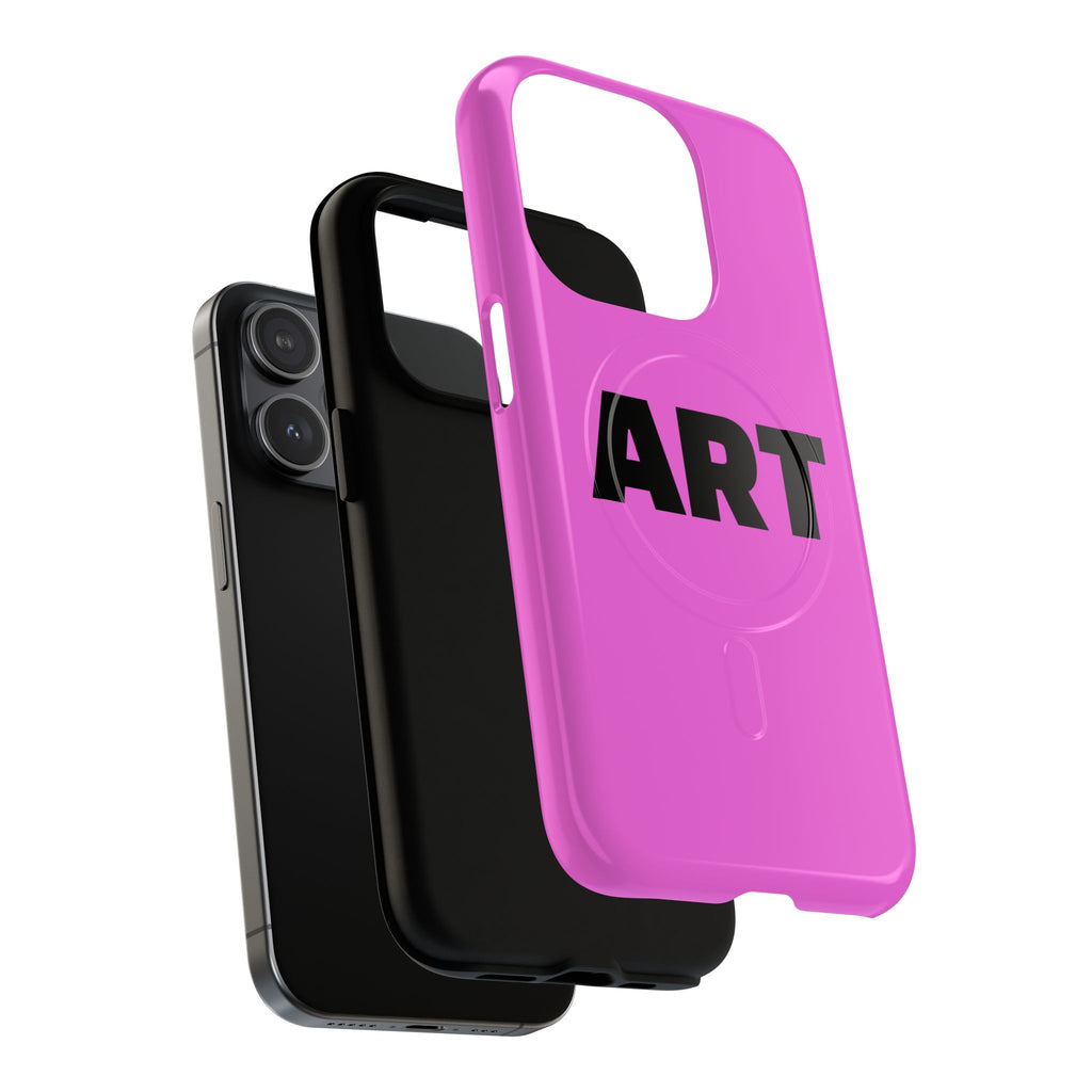 Pink "ART" iPhone case