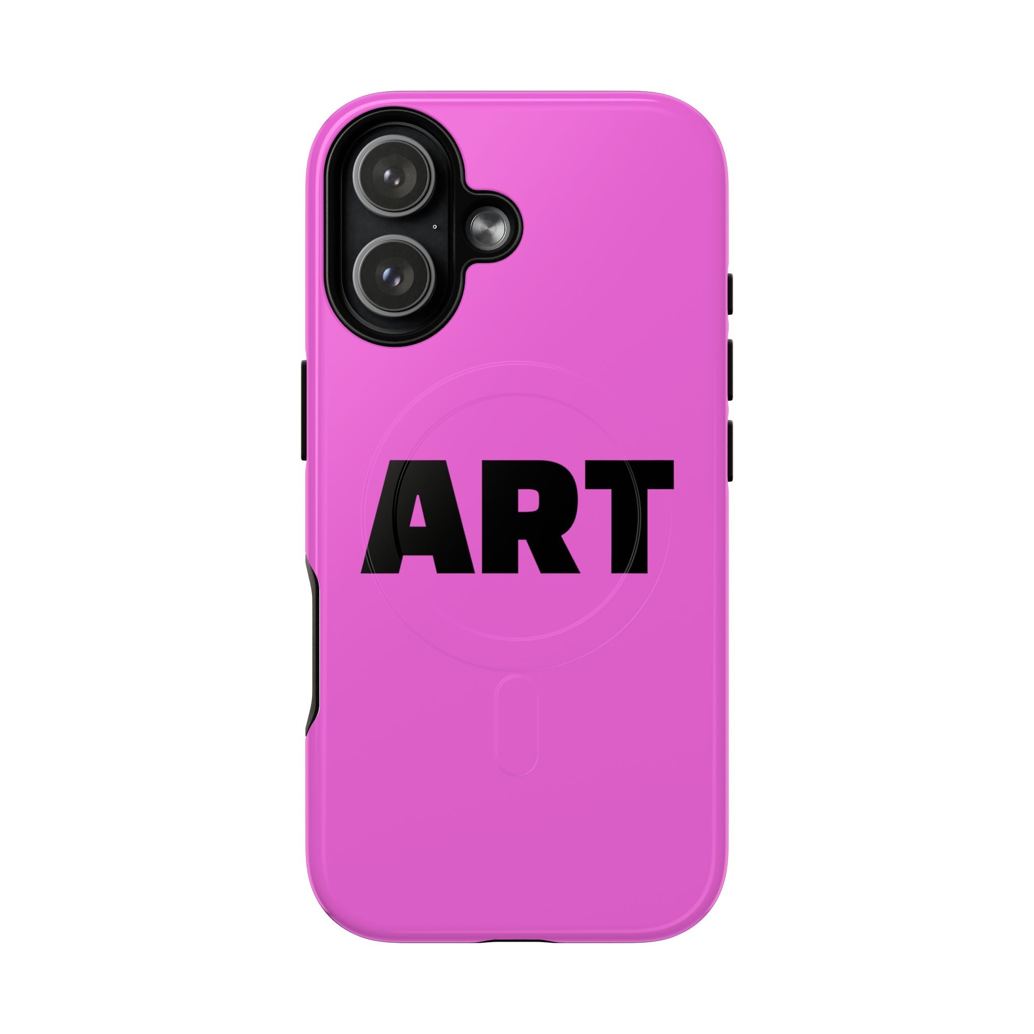 Pink "ART" iPhone case