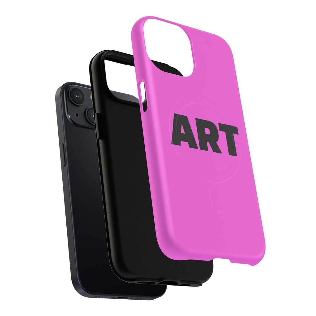 Pink "ART" iPhone case