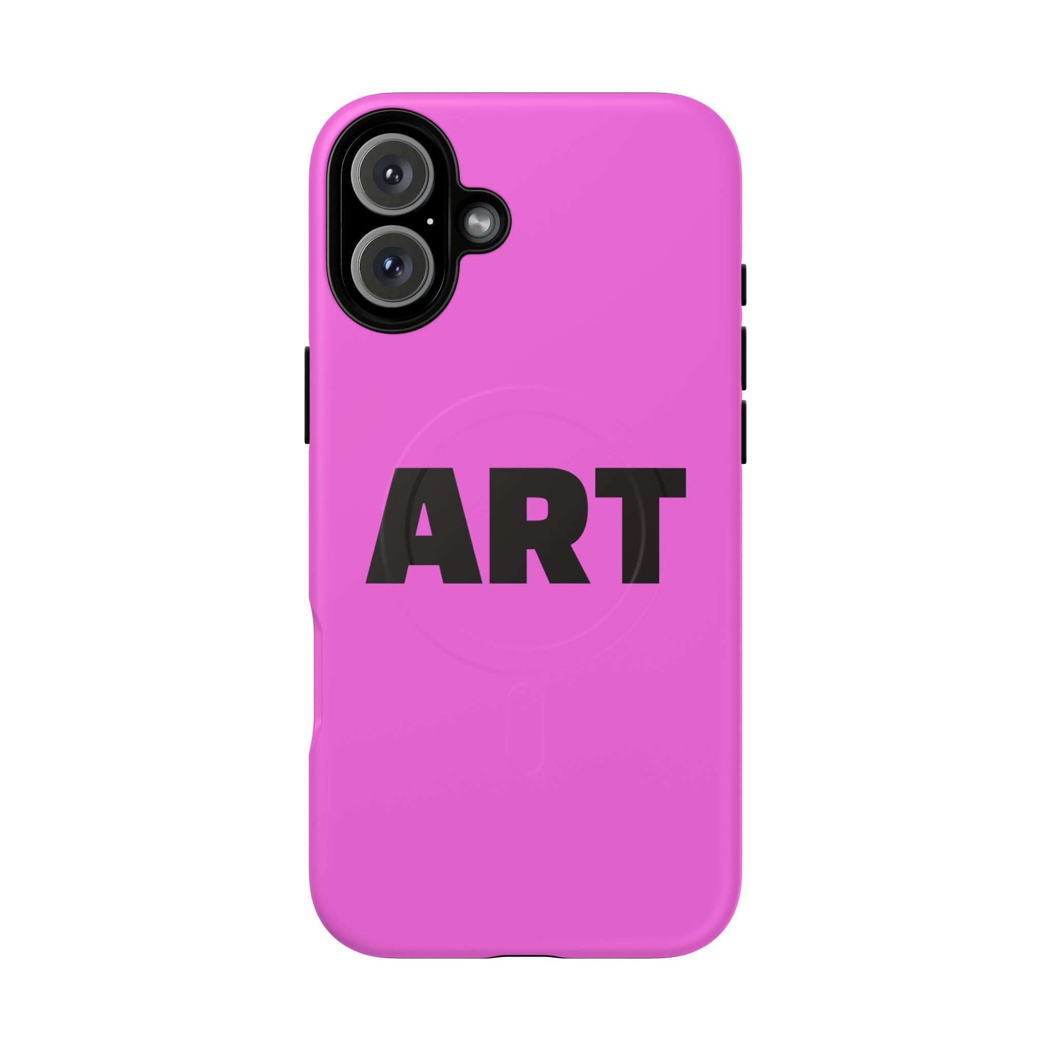 Pink "ART" iPhone case