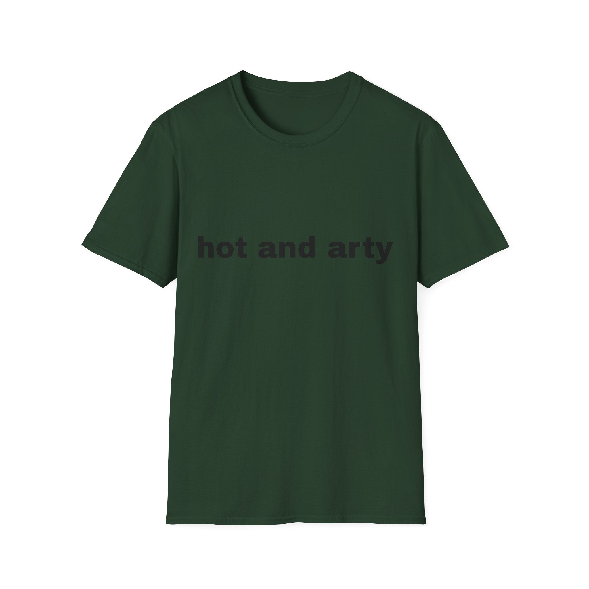 Unisex "hot and arty" T-shirt