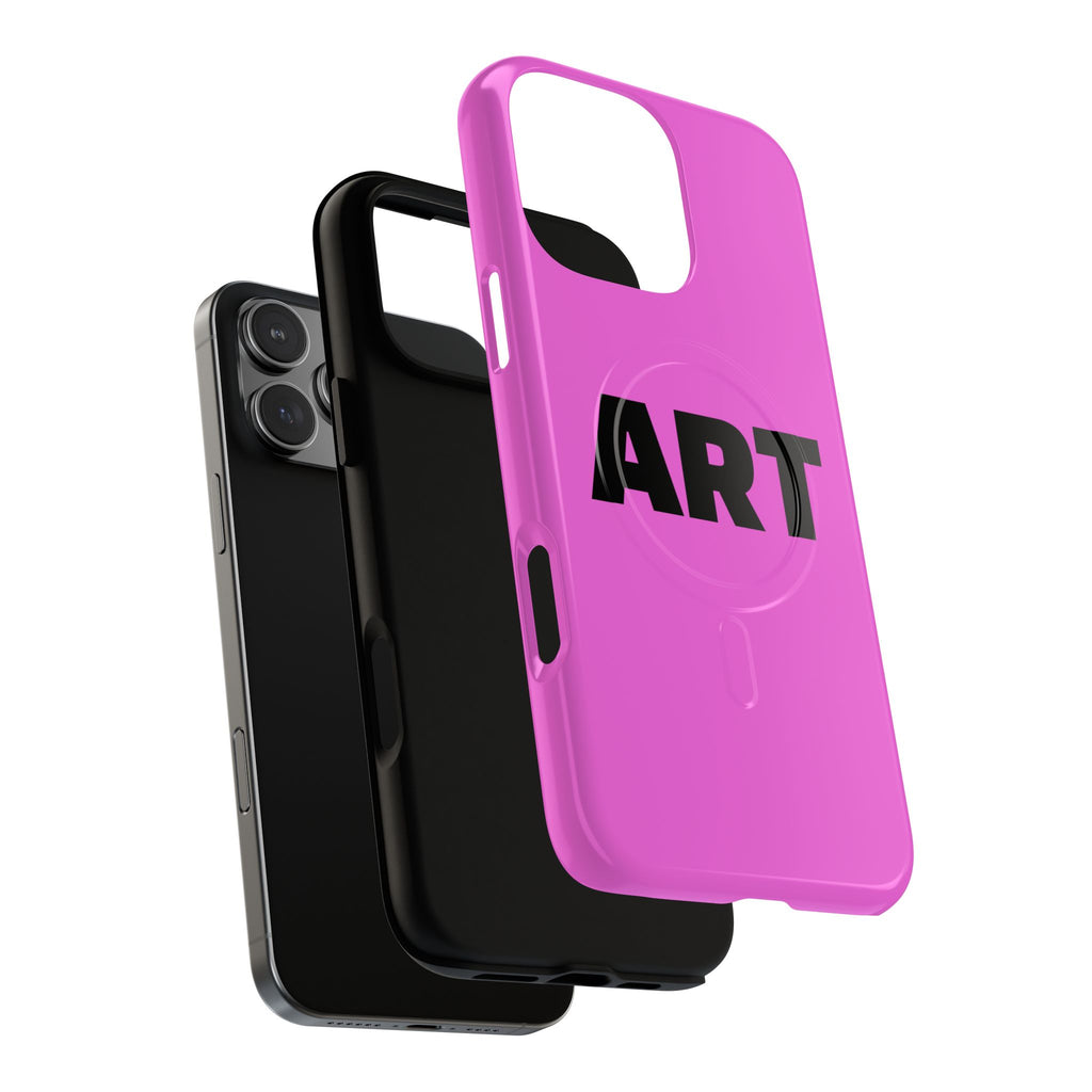 Pink "ART" iPhone case